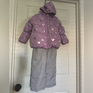 Carter’s New snow bib and jacket